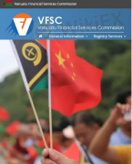 Vanuatu Regulatory License VFSC